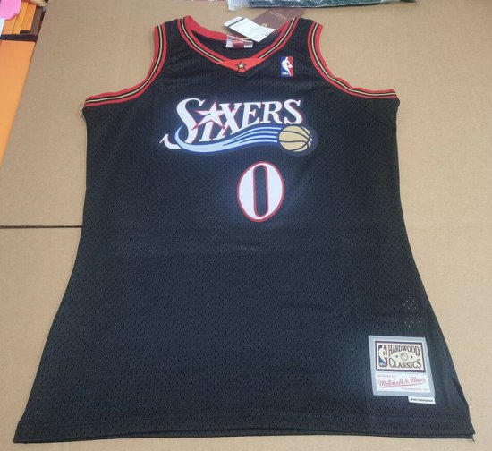 0 Maxey Philadelphia 76ers M&N Maillot Noir